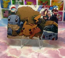 Pokemon Charizard Vintage Pocket Monsters Vending HOLO Prism Sticker 98 Nintendo - Image 2