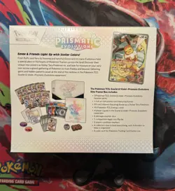 Pokemon TCG Prismatic Evolutions ETB Elite Trainer Box New Factory Sealed - Image 2
