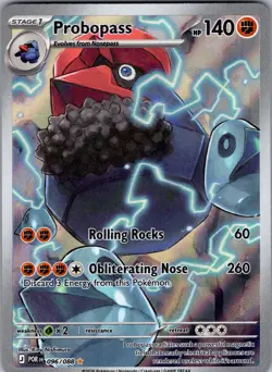 Probopass Perfect Order 096/088 Holo Illustration Rare Pokemon Near Mint - Image 1