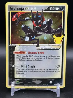 Greninja Star SWSH144 SWSH Black Star Promo 25th Anniversary Pokemon English NM- - Image 1