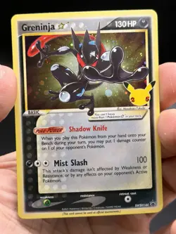Greninja Star SWSH144 SWSH Black Star Promo 25th Anniversary Pokemon English NM- - Image 3