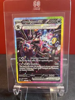 Pokemon TCG Hydreigon ex 240/191 Sv08 Surging Sparks Illustration Rare Holo 330… - Image 1