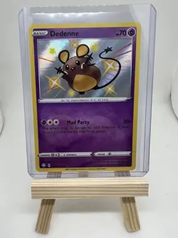 Pokemon TCG: Dedenne - Shining Fates - SV051/SV122 Holographic Shiny Rare - NM/M - Image 1
