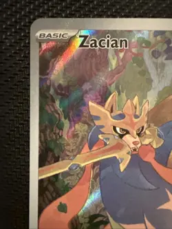 Zacian 100/094 Full Art Illustration Rare – Pokemon TCG PFL EN 2025 - Image 2