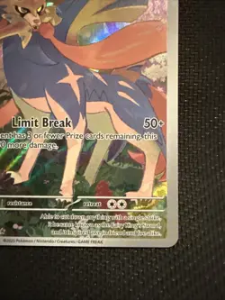 Zacian 100/094 Full Art Illustration Rare – Pokemon TCG PFL EN 2025 - Image 4
