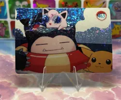 Pokemon Charizard Vintage Pocket Monsters Vending HOLO Prism Sticker 98 Nintendo - Image 1