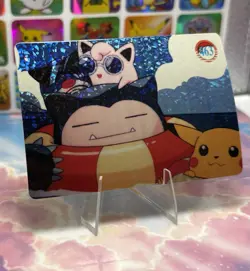 Pokemon Charizard Vintage Pocket Monsters Vending HOLO Prism Sticker 98 Nintendo - Image 2