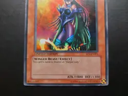 Yugioh - Cyber Harpie Lady SP1-EN001 Ultra Rare Promo - Image 3