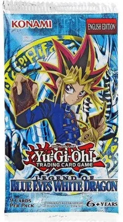 Konami YuGiOh Legend of Blue Eyes White Dragon Booster Pack, Unlimited 2014 97712550220 - Image 1