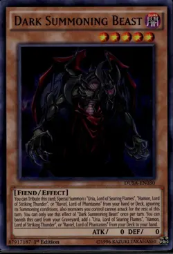 Yu-Gi-Oh! Dark Summoning Beast Ultra Rare DUSA-EN030 - Image 1