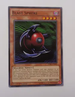 Blast Sphere DPBC-EN042 (Common, 1st Ed, CREASED) Yugioh - Image 1