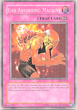 Life Absorbing Machine LOD-012 Yu-Gi-Oh! Heavy Play Unlimited - Image 1
