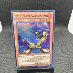 Yugioh Blue Flame Swordsman LC04-EN001 Ultra Rare Limited Edition NM - Image 1