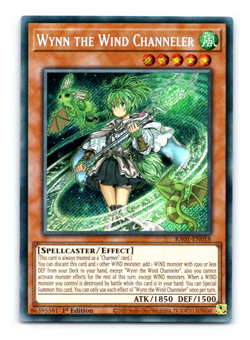 Wynn The Wind Channeler - RA01-EN018 - Secret Rare - 1st Edition Yugioh - Image 1