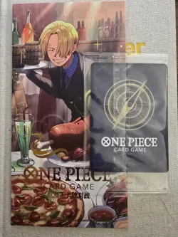 ONE PIECE Card Game 1x Sanji EB02-054 New Year Red Packet Promo 2026 Sealed - Image 2