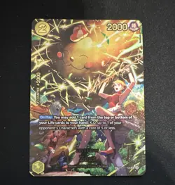 Zeus OP11-106 SP ADVENTURE ON KAMI'S ISLAND EB04 ONE PIECE Card ENGLISH NAMI - Image 1