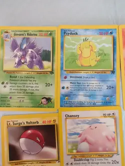 Lot Of 9 Vintage Wotc German Pokemon Cards 1st Edition Unlimited - Image 3