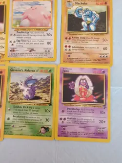 Lot Of 9 Vintage Wotc German Pokemon Cards 1st Edition Unlimited - Image 5