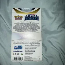 Pokemon TCG Silver Tempest Blister Pack! Factory Sealed! Promo Card +Coin! - Image 2