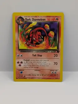 Pokemon Dark Charmeleon Card 32/82 Gold W Stamp WOTC LP Vintage Exclusive - Image 1