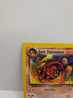 Pokemon Dark Charmeleon Card 32/82 Gold W Stamp WOTC LP Vintage Exclusive - Image 3