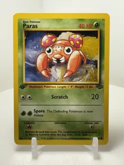 Paras - 1st Edition - Jungle 59/64 Pokemon Card - Image 1