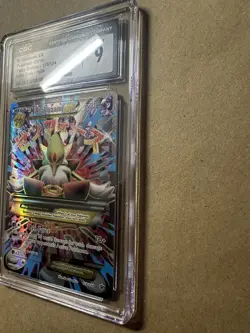 2016 CGC 9 MINT Pokemon TCG Card M Alakazam EX 118/124 Full Art XY Fates Collide - Image 3