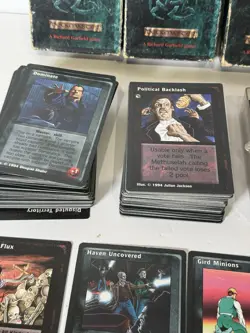 Jyhad Vampire Eternal Struggle Card Lot Starter Decks 1994 WotC VTES - Image 2