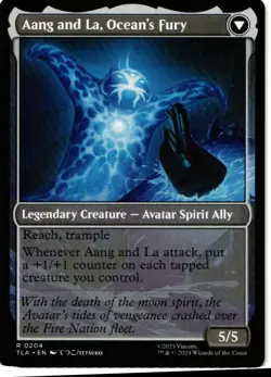 Aang, Swift Savior 204 Rare NM NonFoil - MTG Avatar - Image 2