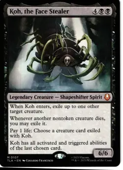 Koh, the Face Stealer 107 NM Mythic NonFoil - MTG Avatar - Image 1
