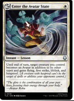 Enter the Avatar State 18 NM NonFoil - MTG Avatar - Image 1