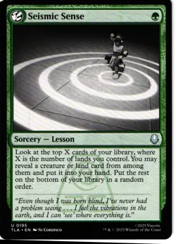 Seismic Sense 195 NM NonFoil - MTG Avatar - Image 1