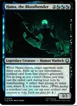 Hama, the Bloodbender 224 U Foil - MTG Avatar - Image 1