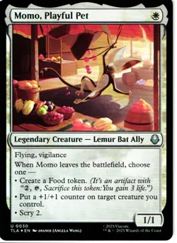Momo, Playful Pet 30 U Foil - MTG Avatar - Image 1