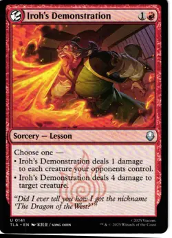 Iroh's Demonstration 141 NM NonFoil - MTG Avatar - Image 1