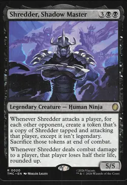 Shredder, Shadow Master 20 Magic: the gathering Teenage Mutant Ninja Turtles - Image 1