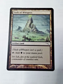 MTG Vault of Whispers Mirrodin 286/306 Regular Common - Bit of Edge Wear - Pics - Image 1