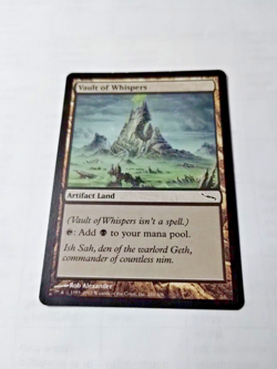 MTG Vault of Whispers Mirrodin 286/306 Regular Common - Bit of Edge Wear - Pics - Image 2