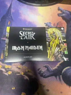 Magic Secret Lair Iron Maiden Album Art​ MtG Non-Foil - New Sealed 2025 - Image 1
