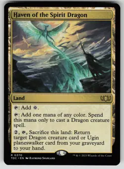 Haven of the Spirit Dragon Normal R Commander: Tarkir: Dragonstorm 370 NM - Image 1