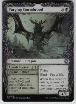 Purging Stormbrood (Showcase) Foil U Tarkir: Dragonstorm 315 NM - Image 1