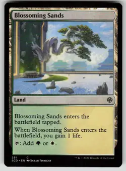 Blossoming Sands Common Starter Commander Decks 291 MTG Near Mint 2022 - Image 1