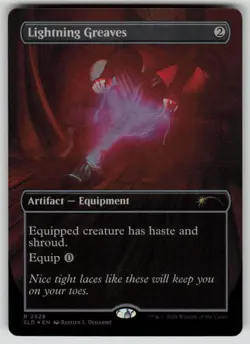 Lightning Greaves (2526) Holo Rare Secret Lair Drop Series 2526 MTG Near Mint - Image 1