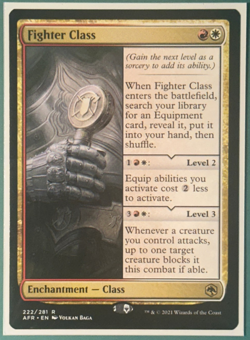 MTG Fighter Class - Adventures in the Forgotten Realms (AFR) - NM Pack Fresh - Image 1