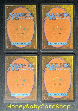 MTG Limited Edition Alpha 1993 Island (B) x 4 M/NM Playset LEA 93/94 - Image 3