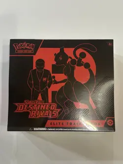 Pokemon TCG Destined Rivals Elite Trainer Box ETB Factory Sealed - Image 1
