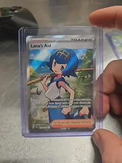 Lana's Aid - 207/167 - Twilight Masquerade - Ultra Rare - NM - Pokemon - Image 1