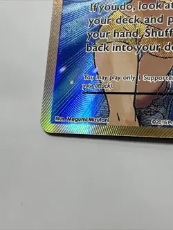 Pokemon TCG Evolutions Ultra Holo Full Art Trainer Misty's Determination #108 - Image 3