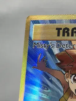 Pokemon TCG Evolutions Ultra Holo Full Art Trainer Misty's Determination #108 - Image 4
