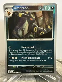 Umbreon (Master Ball Pattern) 059/131 Pokemon Prismatic Evolutions - Image 1